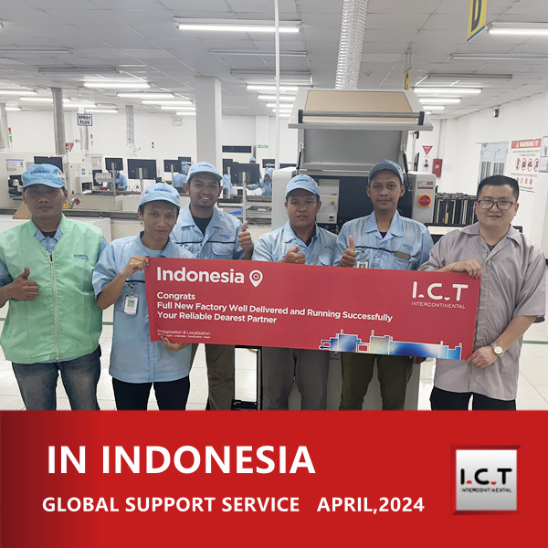 Globalna tehnična podpora ICT za proizvajalca EMS v Indoneziji